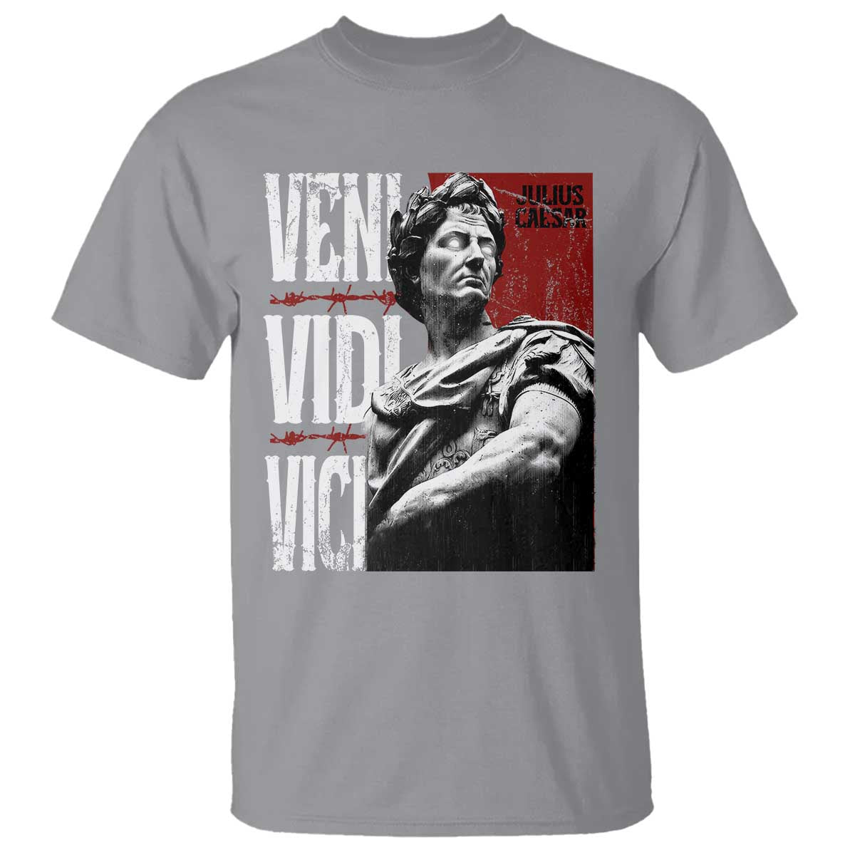 Julius Caesar T Shirt Veni Vidi Vici Latin Roman History