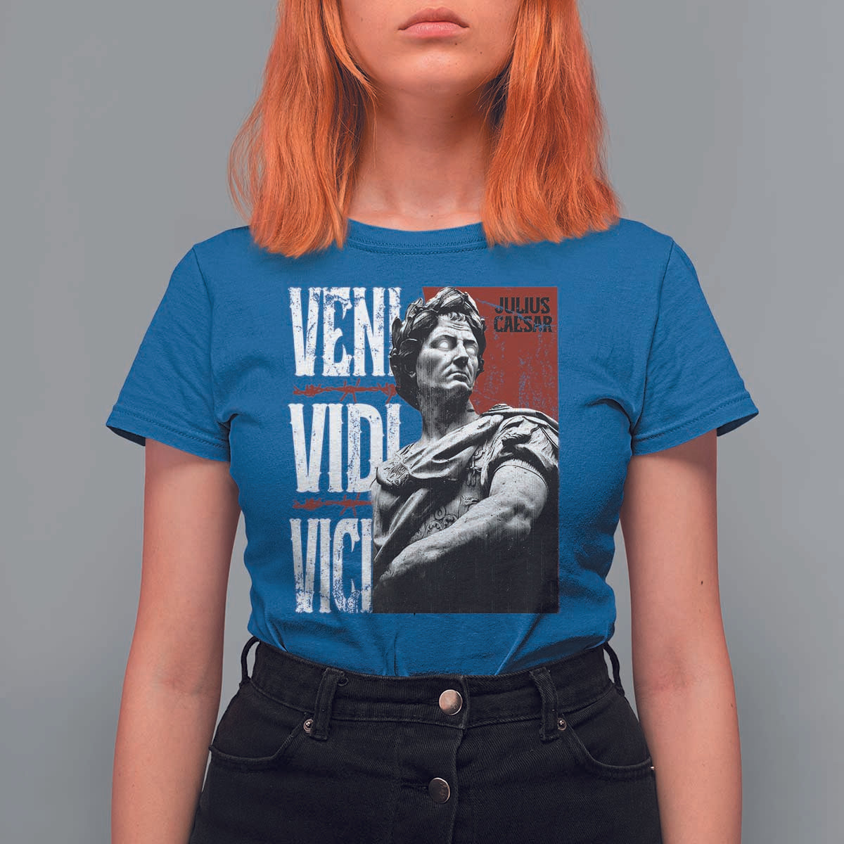 Julius Caesar T Shirt For Women Veni Vidi Vici Latin Roman History