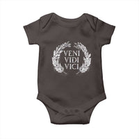Julius Caesar Veni Vidi Vici Baby Onesie Latin Roman History