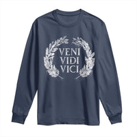 Julius Caesar Veni Vidi Vici Long Sleeve Shirt Latin Roman History