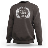 Julius Caesar Veni Vidi Vici Sweatshirt Latin Roman History