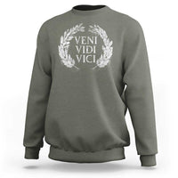 Julius Caesar Veni Vidi Vici Sweatshirt Latin Roman History