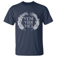 Julius Caesar Veni Vidi Vici T Shirt Latin Roman History
