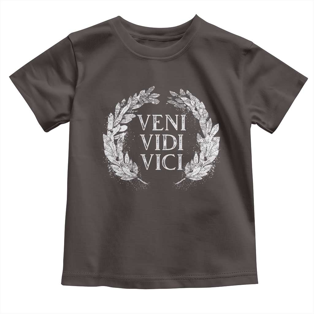 Julius Caesar Veni Vidi Vici Toddler T Shirt Latin Roman History