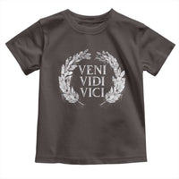 Julius Caesar Veni Vidi Vici Toddler T Shirt Latin Roman History