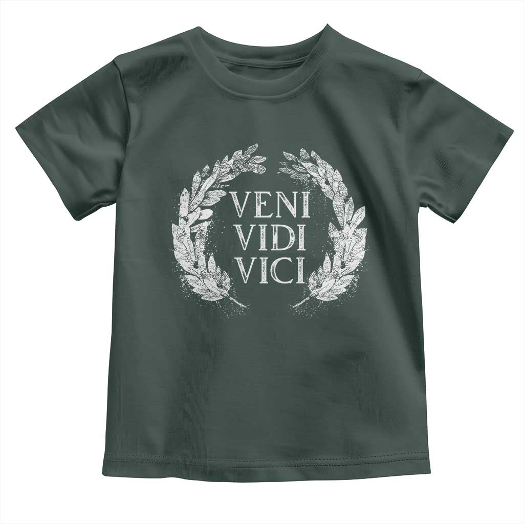 Julius Caesar Veni Vidi Vici Toddler T Shirt Latin Roman History