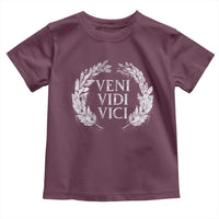 Julius Caesar Veni Vidi Vici Toddler T Shirt Latin Roman History