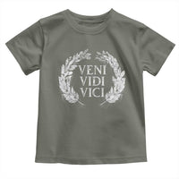 Julius Caesar Veni Vidi Vici Toddler T Shirt Latin Roman History