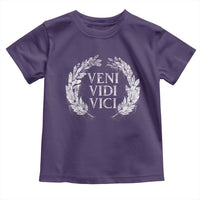 Julius Caesar Veni Vidi Vici Toddler T Shirt Latin Roman History