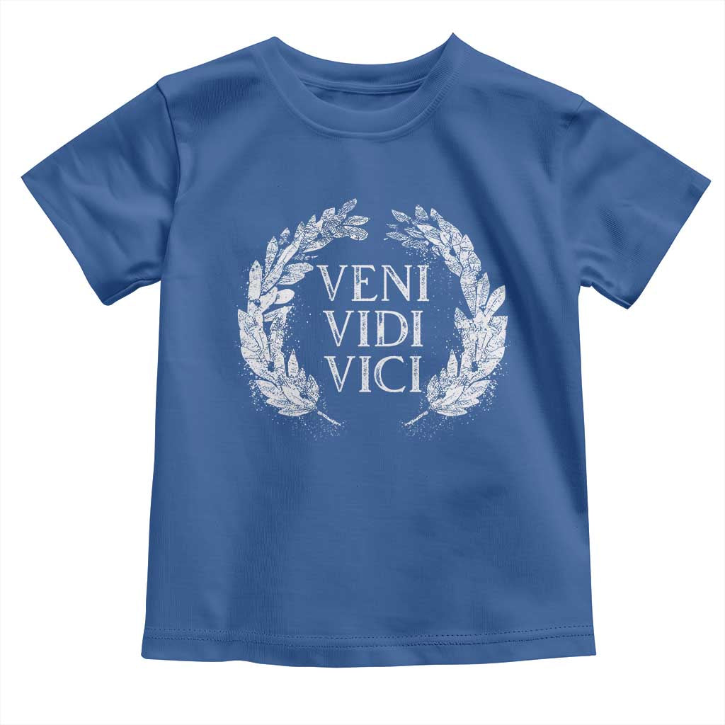 Julius Caesar Veni Vidi Vici Toddler T Shirt Latin Roman History