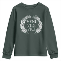 Julius Caesar Veni Vidi Vici Youth Sweatshirt Latin Roman History