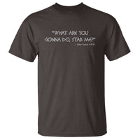 Julius Caesar T Shirt What Are You Gonna Do Stab Me Roman History