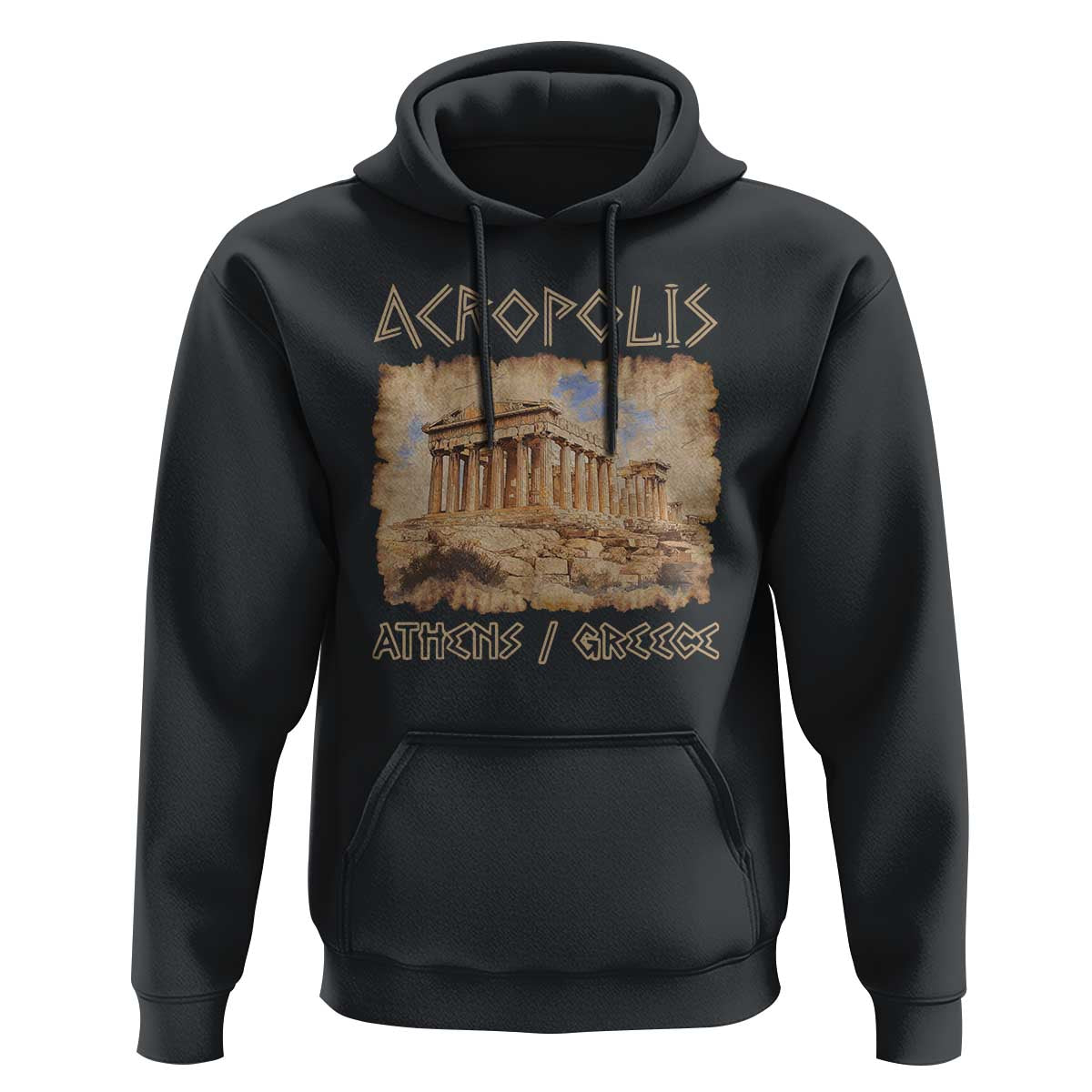 Acropolis Athens Greece Souvenir Greek Parthenon Hoodie