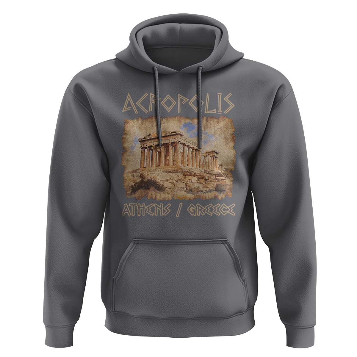 Acropolis Athens Greece Souvenir Greek Parthenon Hoodie