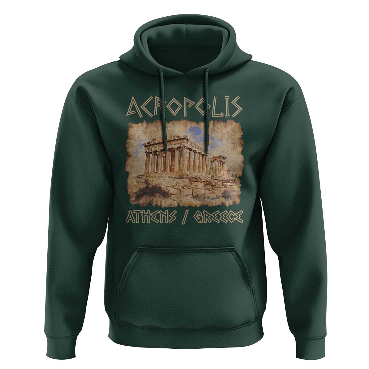 Acropolis Athens Greece Souvenir Greek Parthenon Hoodie