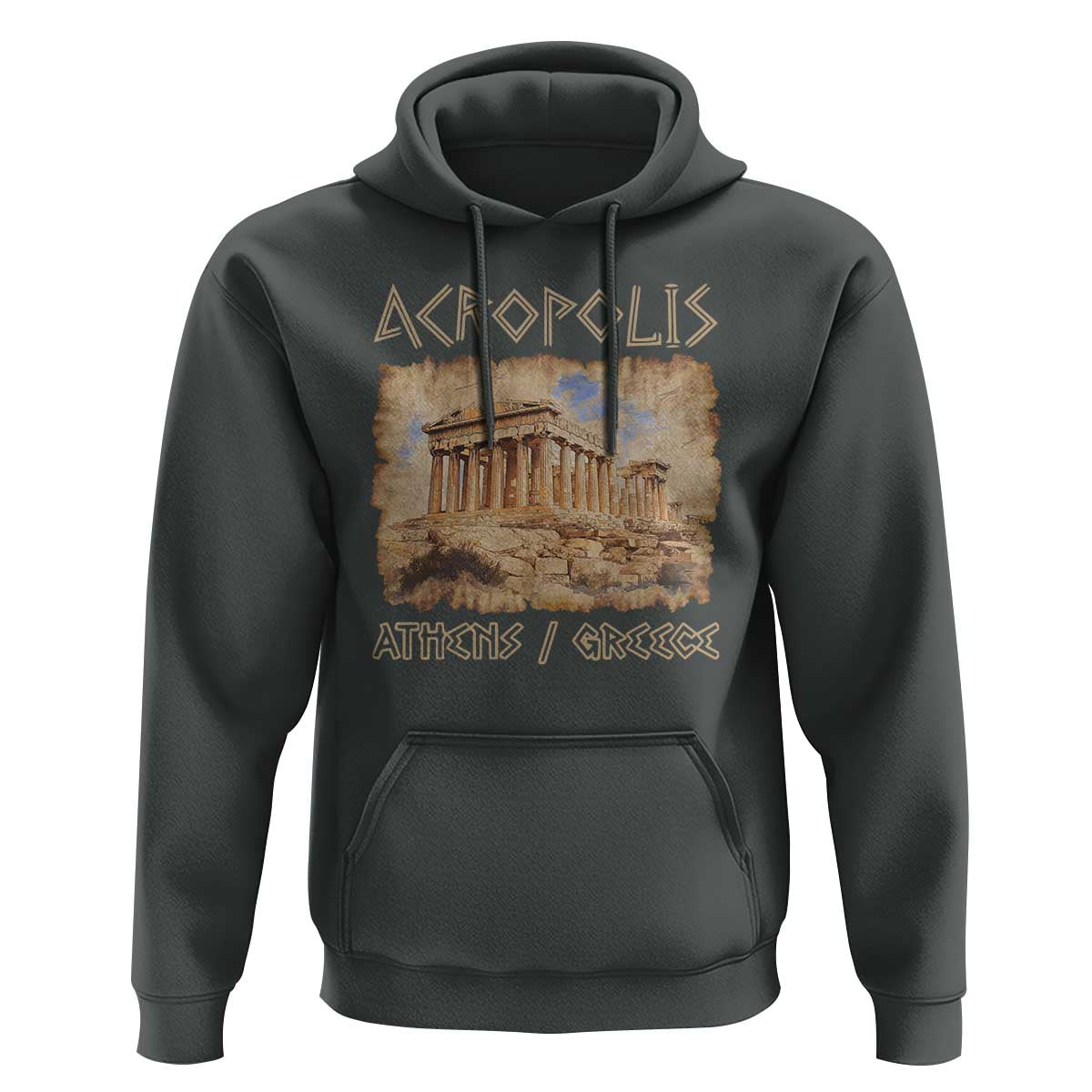 Acropolis Athens Greece Souvenir Greek Parthenon Hoodie