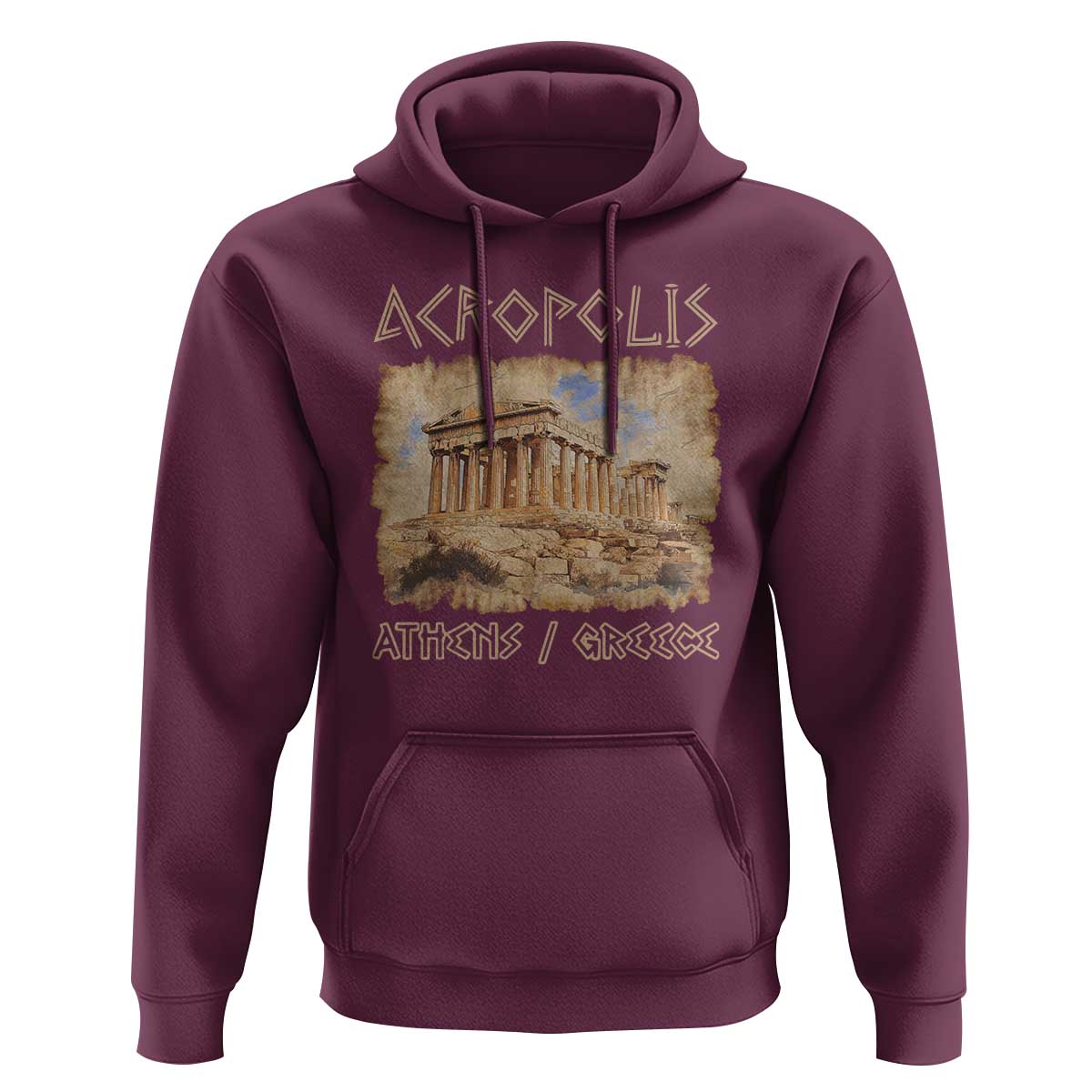 Acropolis Athens Greece Souvenir Greek Parthenon Hoodie