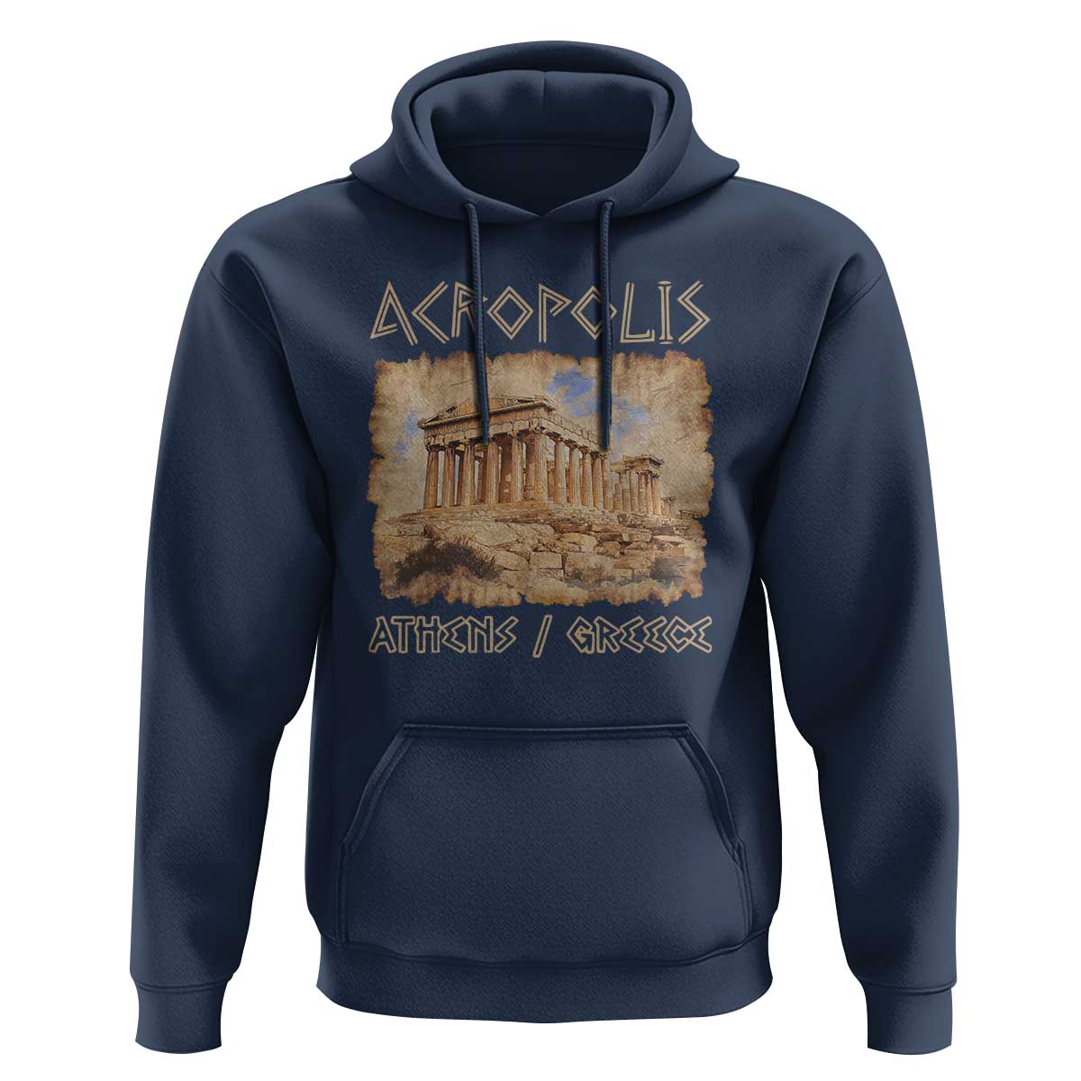 Acropolis Athens Greece Souvenir Greek Parthenon Hoodie