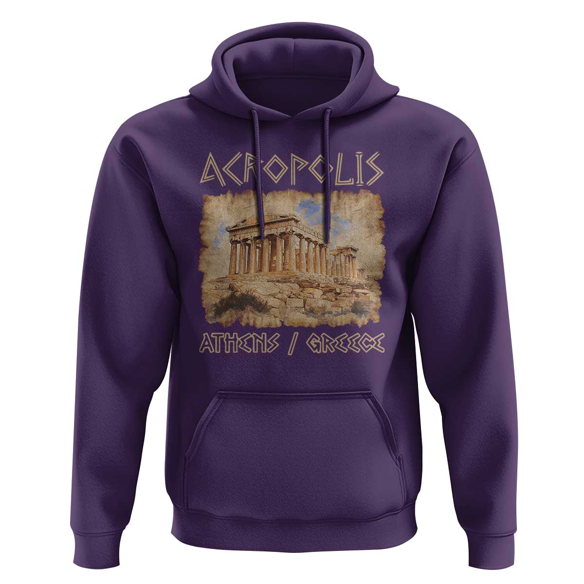 Acropolis Athens Greece Souvenir Greek Parthenon Hoodie