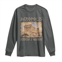 Acropolis Athens Greece Souvenir Greek Parthenon Long Sleeve Shirt