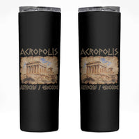 Acropolis Athens Greece Souvenir Greek Parthenon Skinny Tumbler