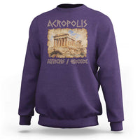Acropolis Athens Greece Souvenir Greek Parthenon Sweatshirt
