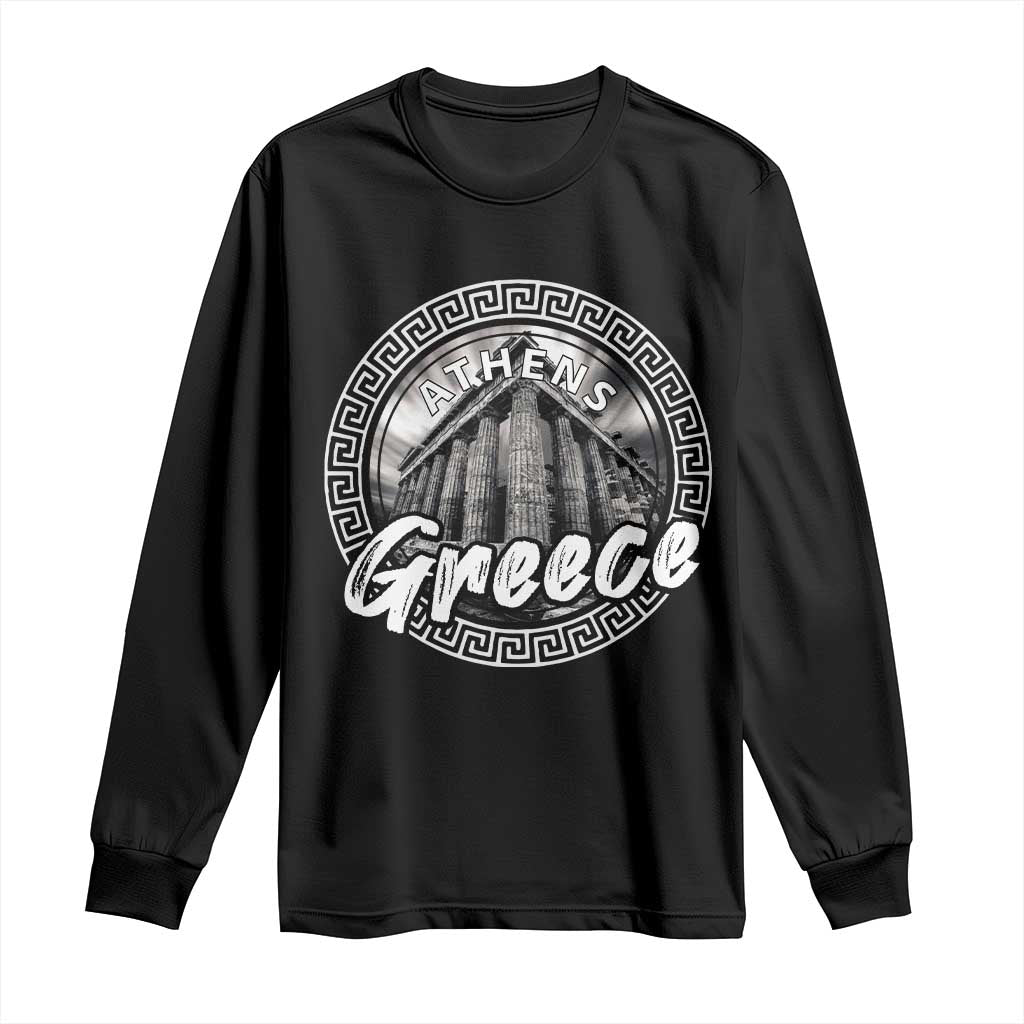 Greece Athens Parthenon Acropolis Long Sleeve Shirt