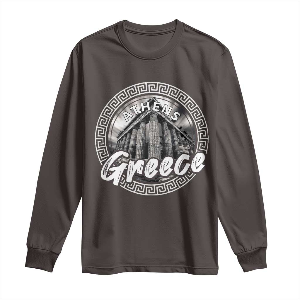 Greece Athens Parthenon Acropolis Long Sleeve Shirt