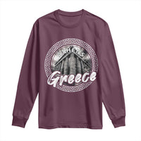 Greece Athens Parthenon Acropolis Long Sleeve Shirt