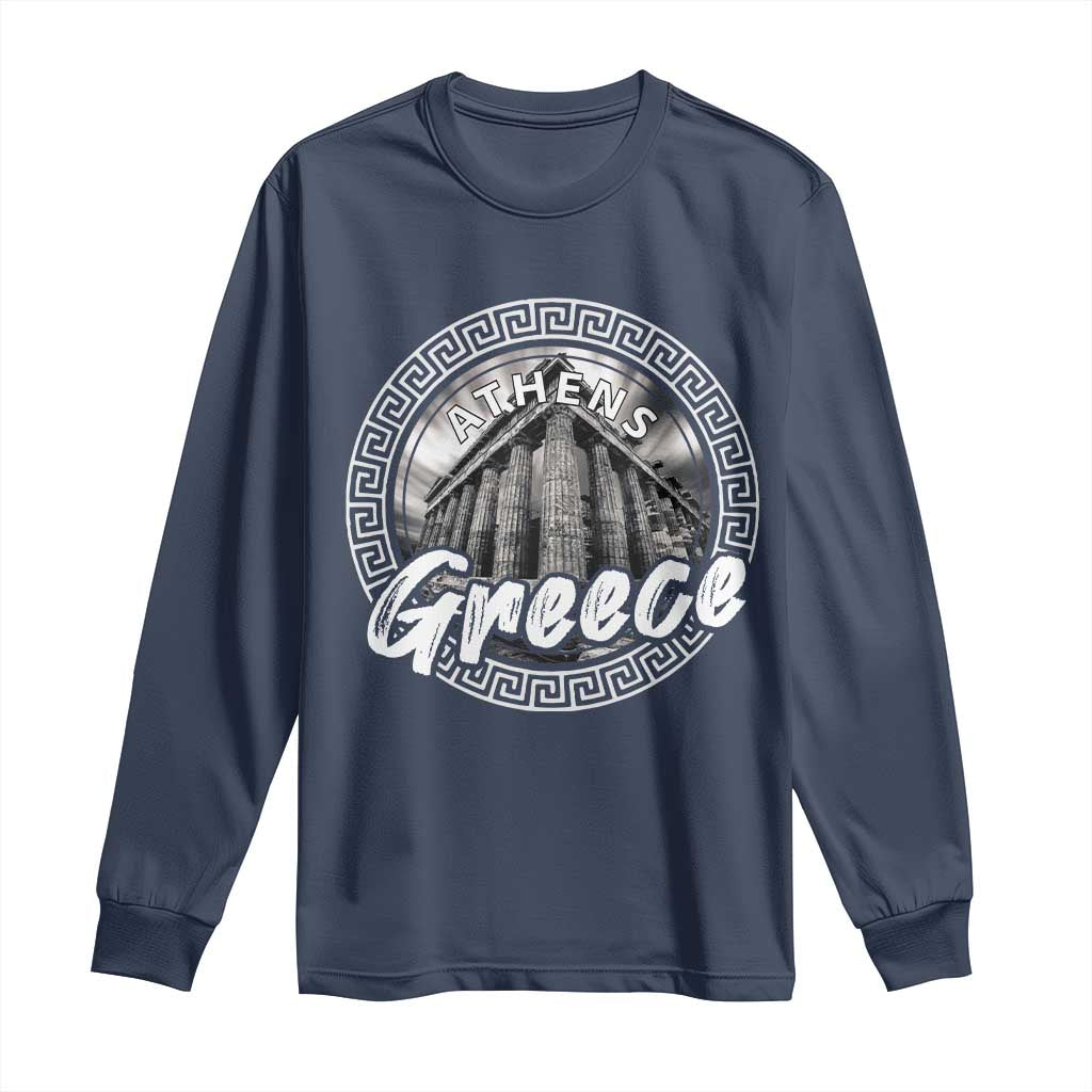 Greece Athens Parthenon Acropolis Long Sleeve Shirt