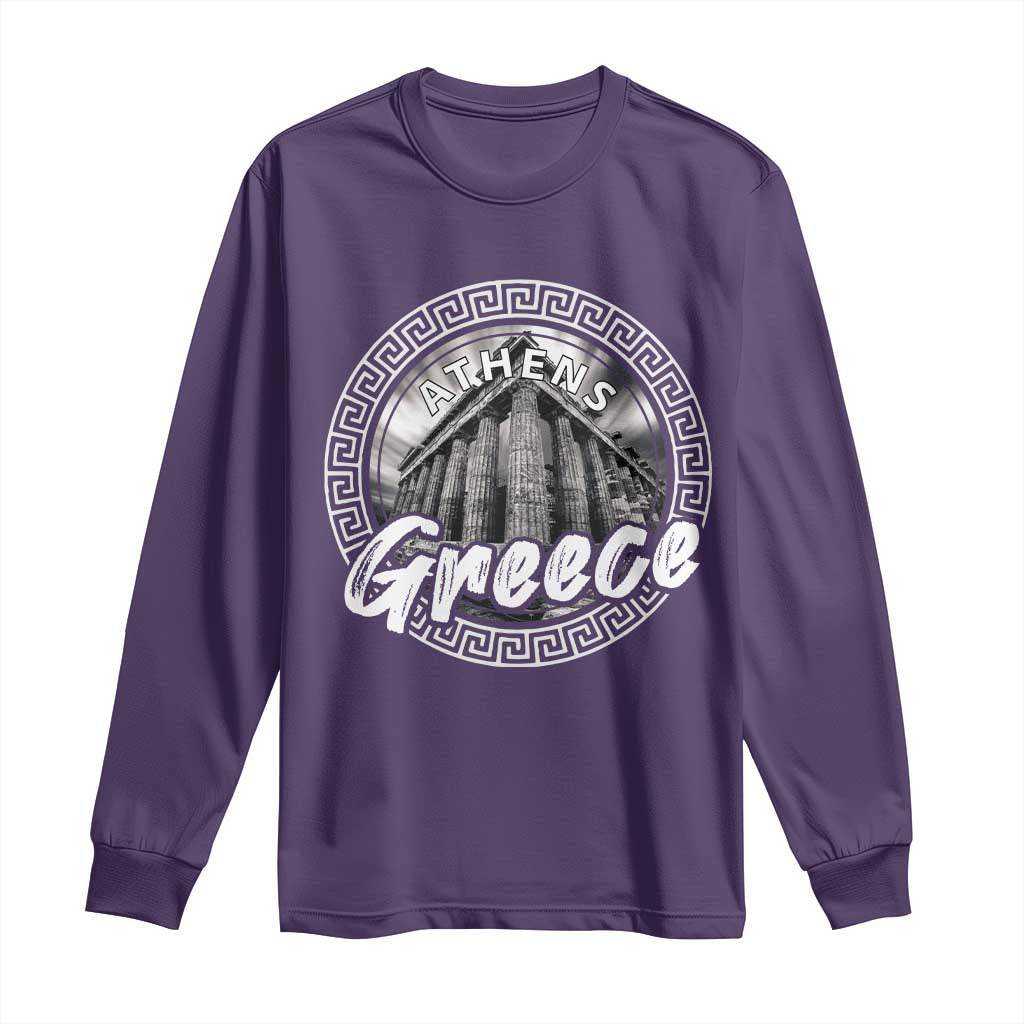 Greece Athens Parthenon Acropolis Long Sleeve Shirt