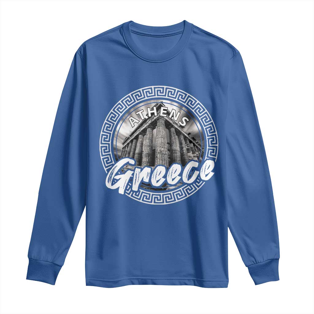 Greece Athens Parthenon Acropolis Long Sleeve Shirt