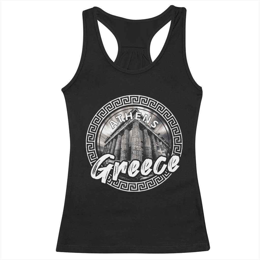 Greece Athens Parthenon Acropolis Racerback Tank Top