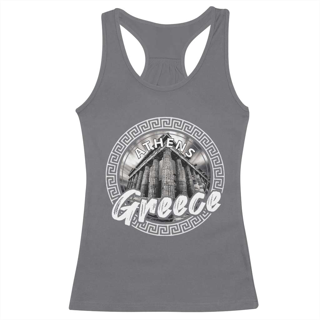 Greece Athens Parthenon Acropolis Racerback Tank Top