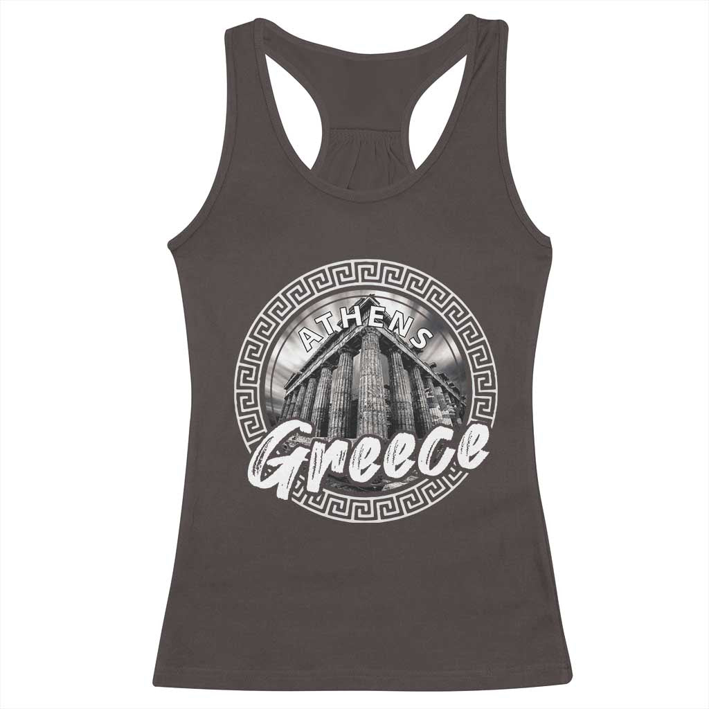 Greece Athens Parthenon Acropolis Racerback Tank Top