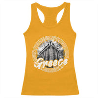 Greece Athens Parthenon Acropolis Racerback Tank Top