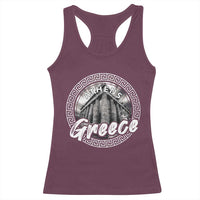 Greece Athens Parthenon Acropolis Racerback Tank Top