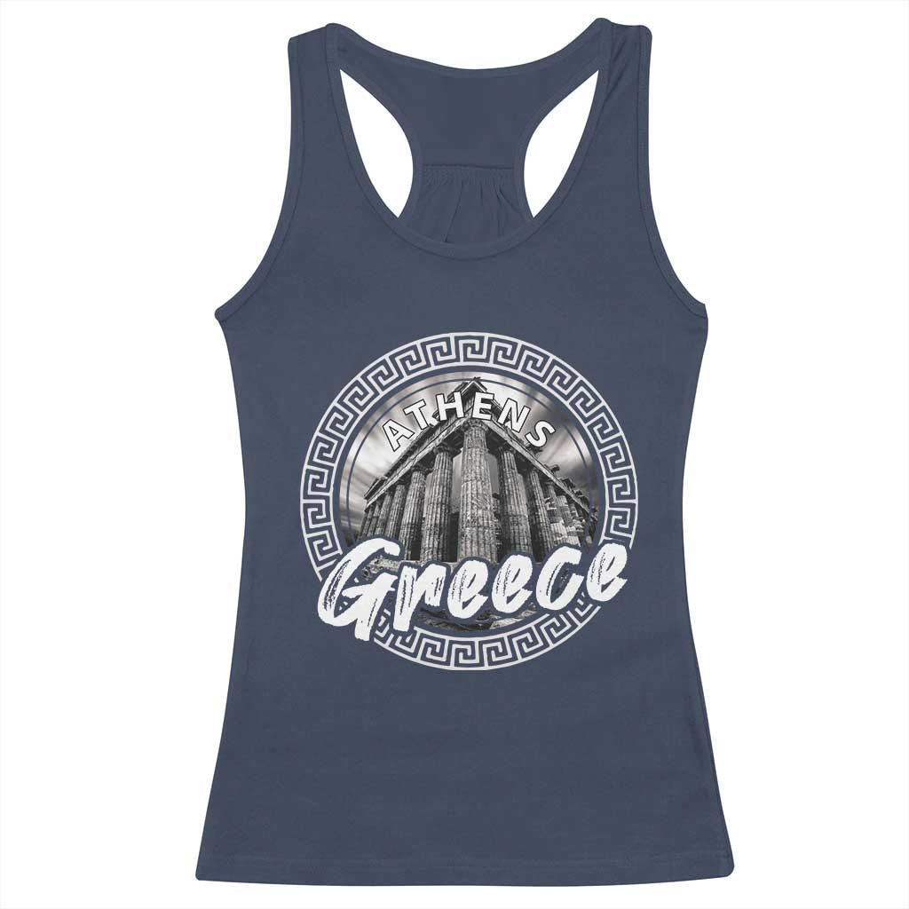 Greece Athens Parthenon Acropolis Racerback Tank Top
