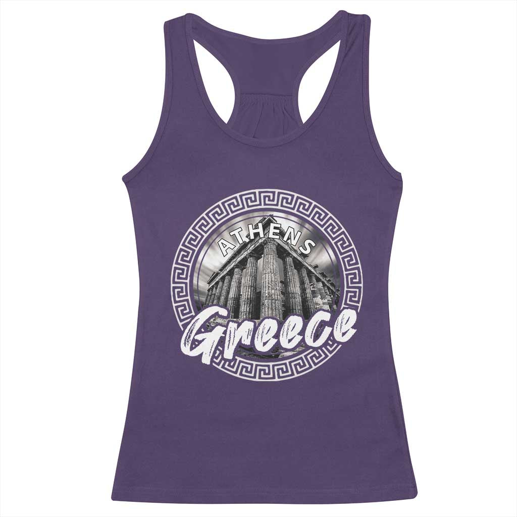 Greece Athens Parthenon Acropolis Racerback Tank Top