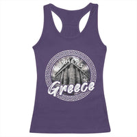 Greece Athens Parthenon Acropolis Racerback Tank Top