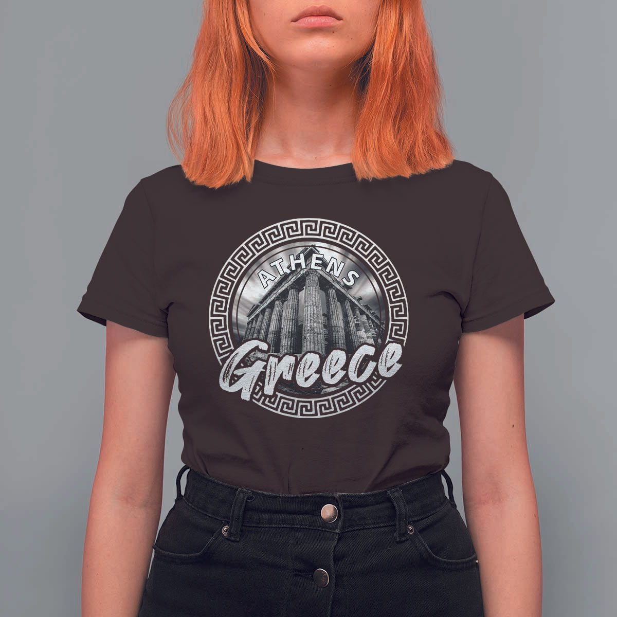 Greece Athens Parthenon Acropolis T Shirt For Women