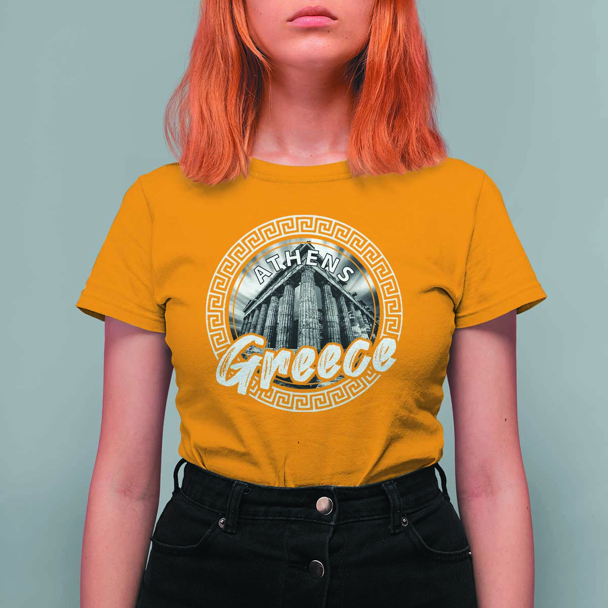 Greece Athens Parthenon Acropolis T Shirt For Women