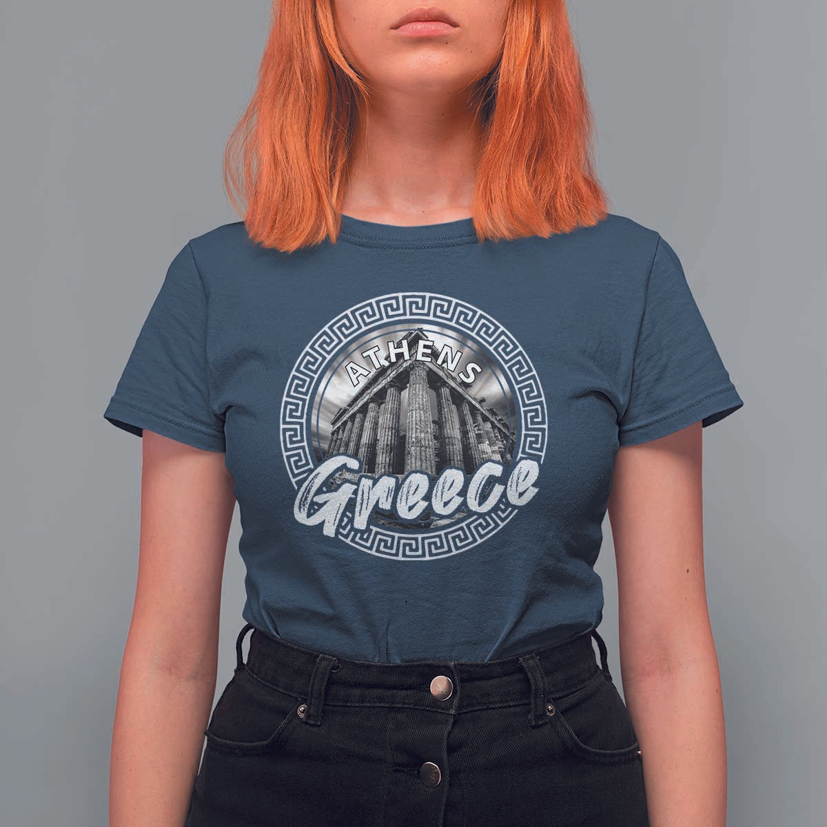 Greece Athens Parthenon Acropolis T Shirt For Women