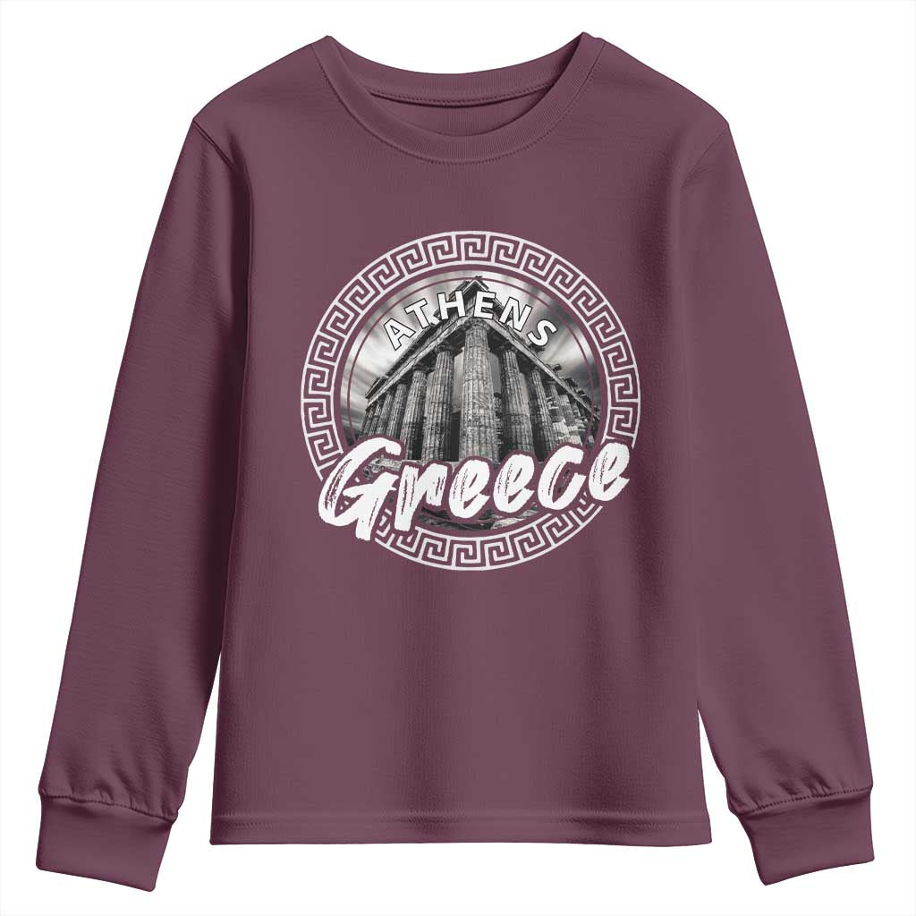 Greece Athens Parthenon Acropolis Youth Sweatshirt