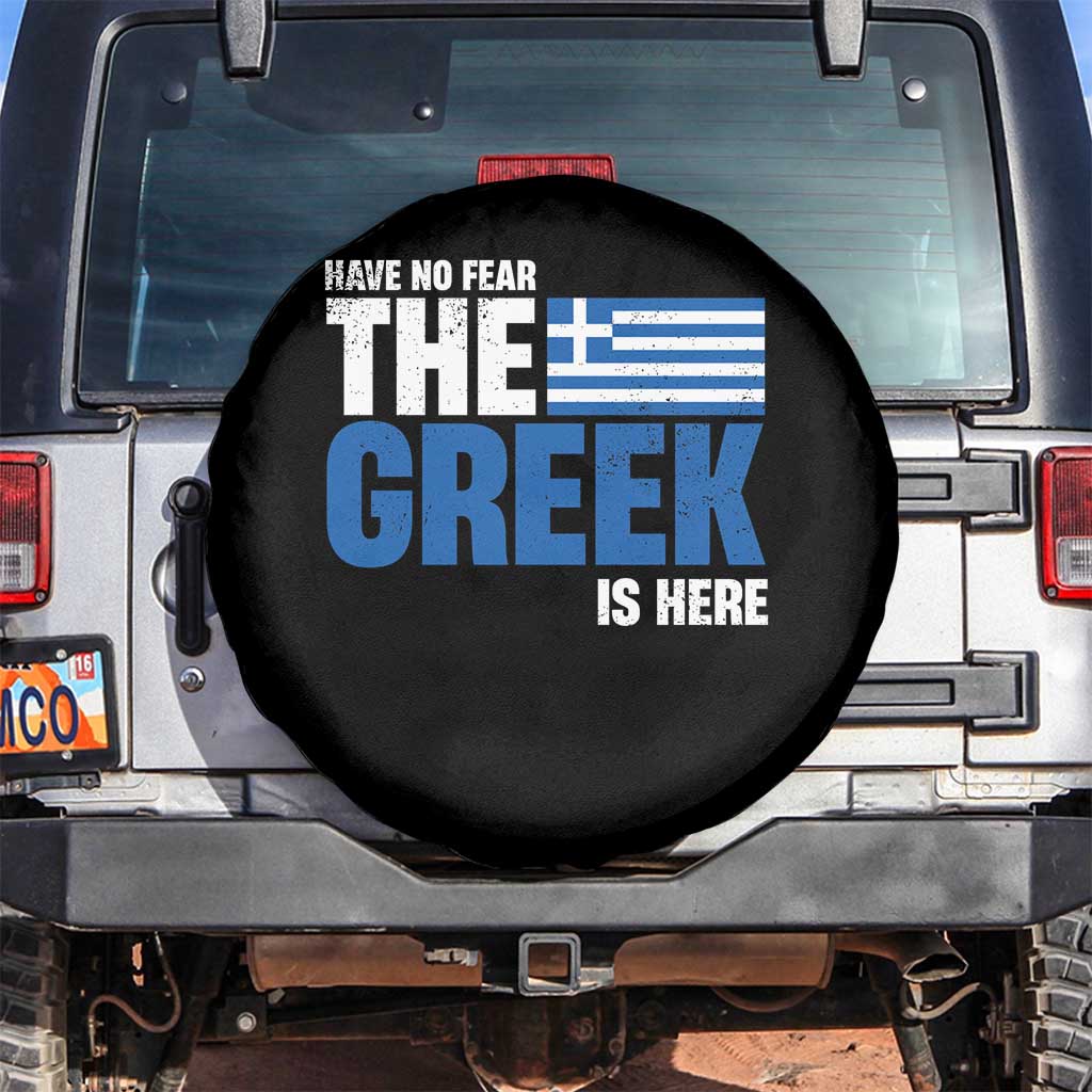 Proud Greece Spare Tire Cover Have No Fear The Greek Is Here