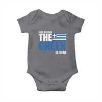 Proud Greece Baby Onesie Have No Fear The Greek Is Here