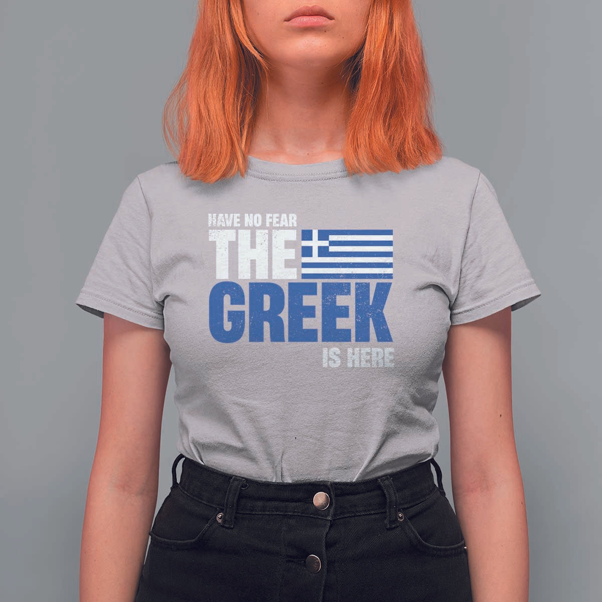 Proud Greece T Shirt For Women Have No Fear The Greek Is Here