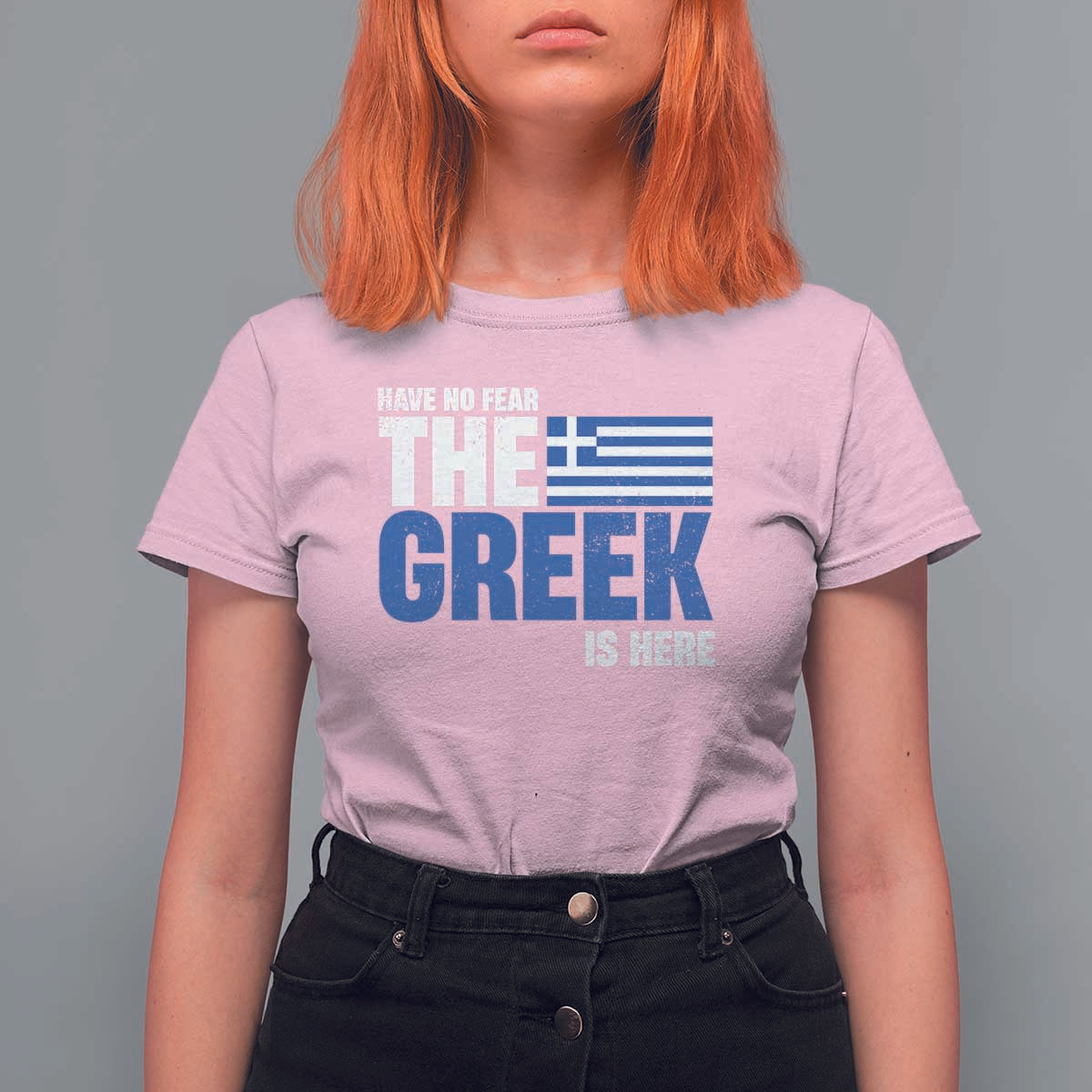 Proud Greece T Shirt For Women Have No Fear The Greek Is Here