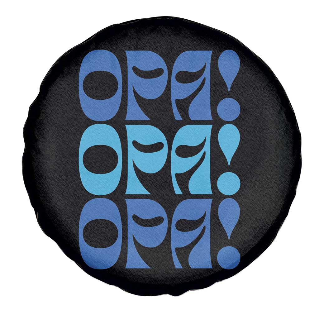 Greek Oops Opa Spare Tire Cover