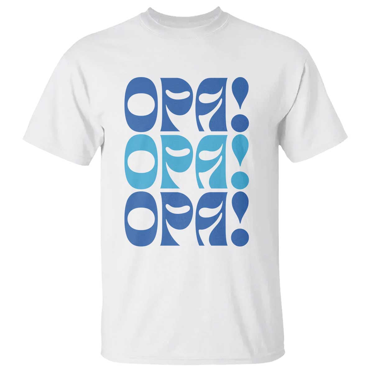 Greek Oops Opa T Shirt